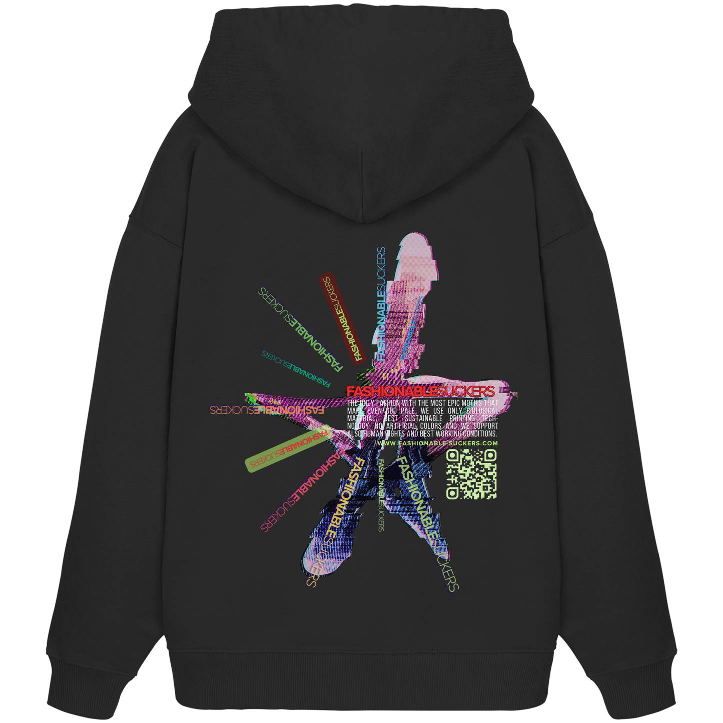 FS Signature 2.1 - Black Hoodie back print
