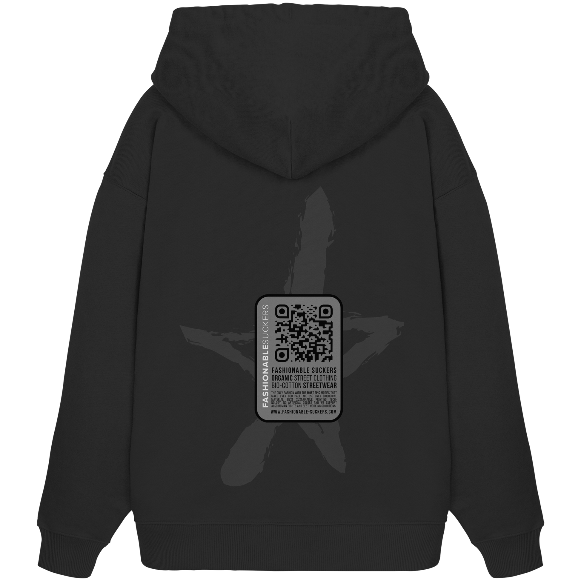 FS Signature 1.5 - Black Hoodie back print