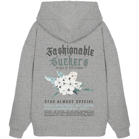 FS Signature 1.7 - Grey Hoodie back print
