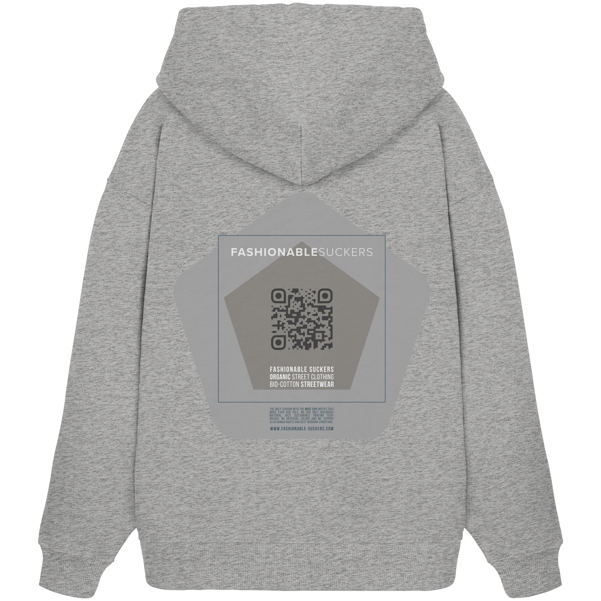 FS Signature 1.2 - Grey Hoodie back print
