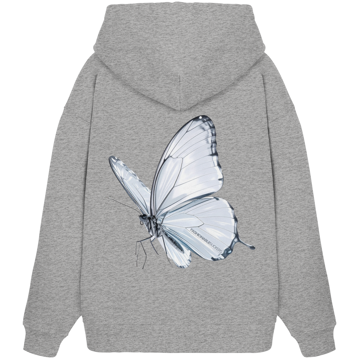 Through Glass Grey Hoodie
