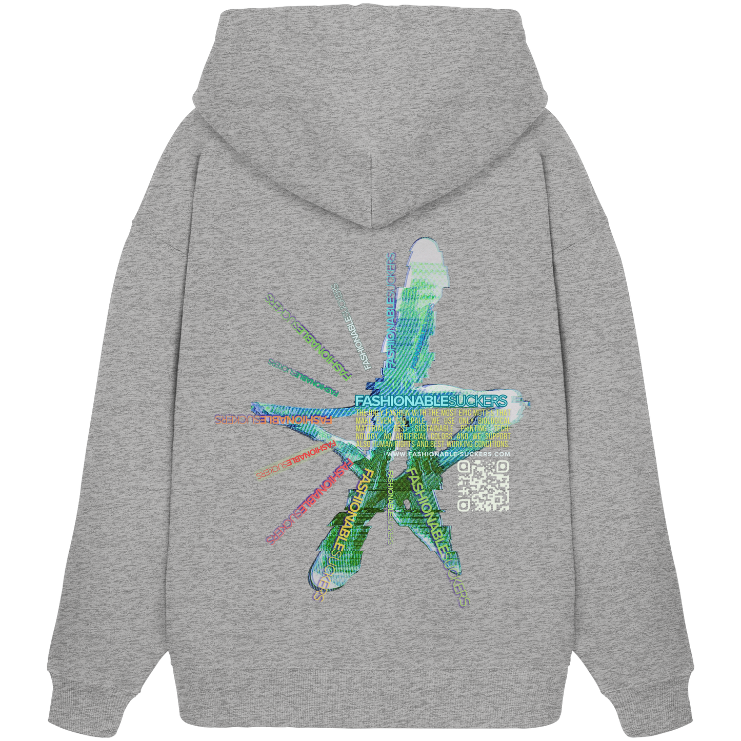 FS Signature 2.1 - Grey Hoodie back print