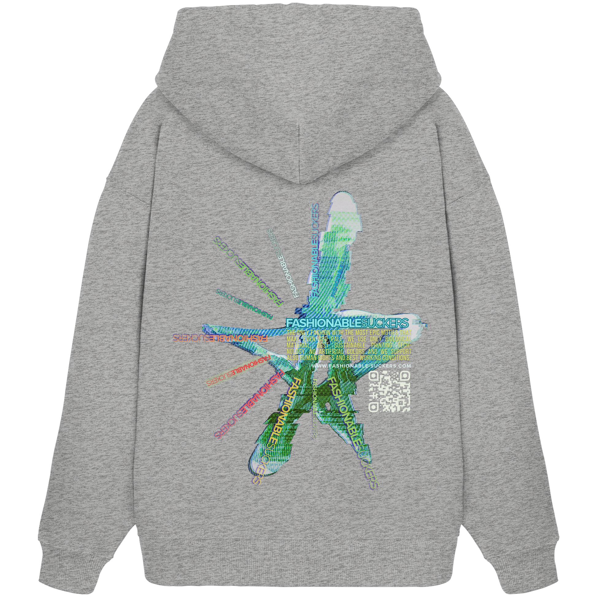 FS Signature 2.1 - Grey Hoodie back print