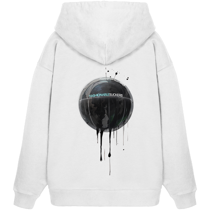 FS Dripping Art - White Hoodie