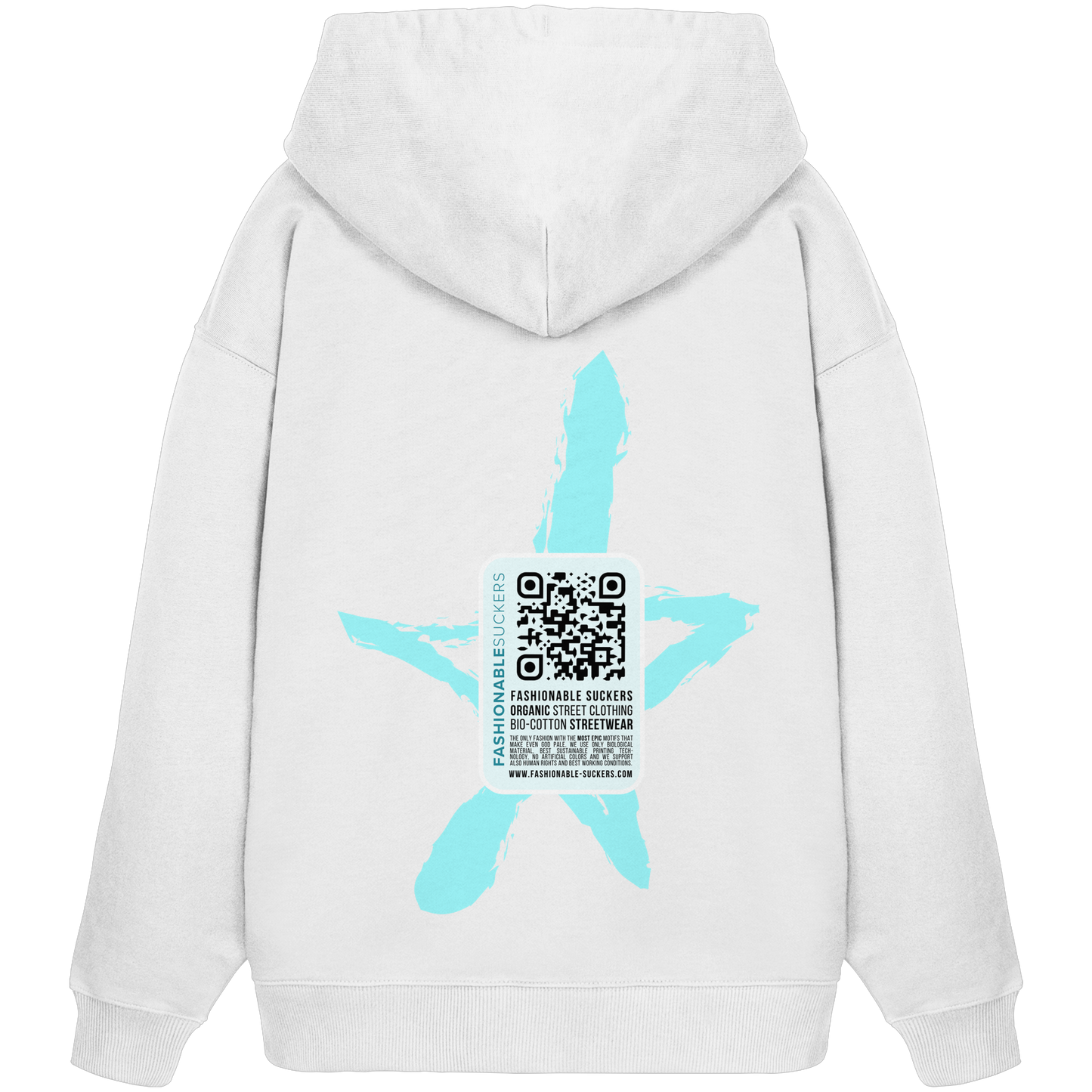 FS Signature 1.5 - White Hoodie back print