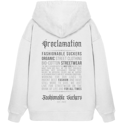 FS Signature 1.6 - White Hoodie back print