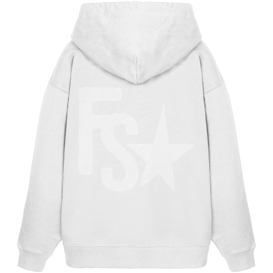 FS Primal Zero - White Hoodie back print