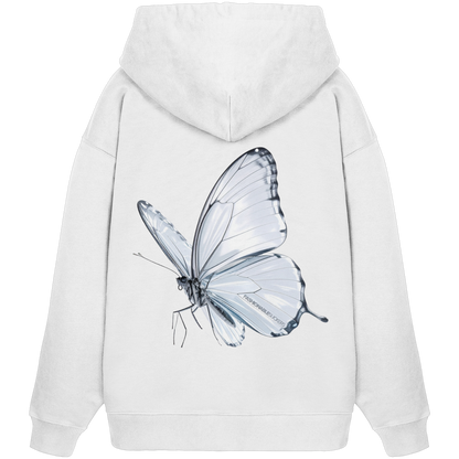 Through Glass White Hoodie