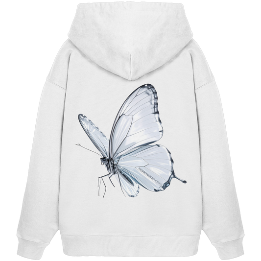 Through Glass White Hoodie