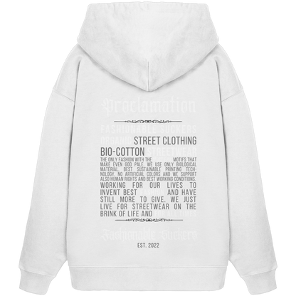 FS Signature 1.6 - Grey Hoodie back print