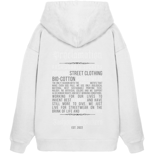 FS Signature 1.6 - Grey Hoodie back print