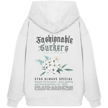 FS Signature 1.7 - White Hoodie back print