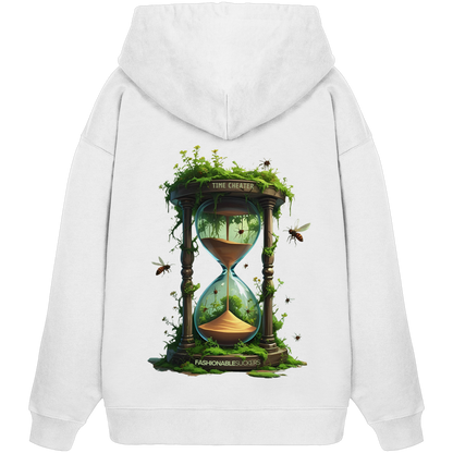 Time Cheater White Hoodie