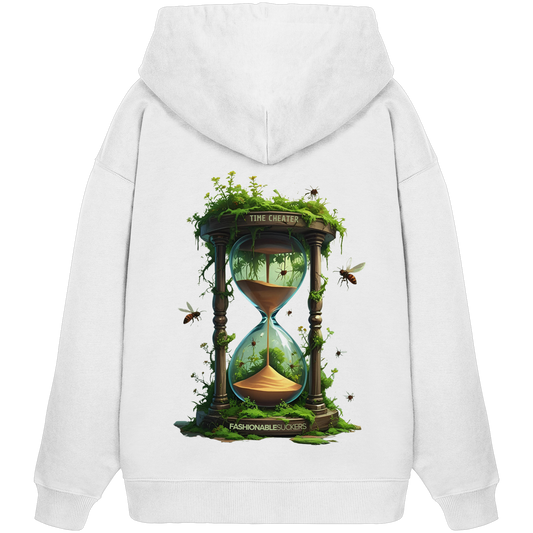 Time Cheater White Hoodie
