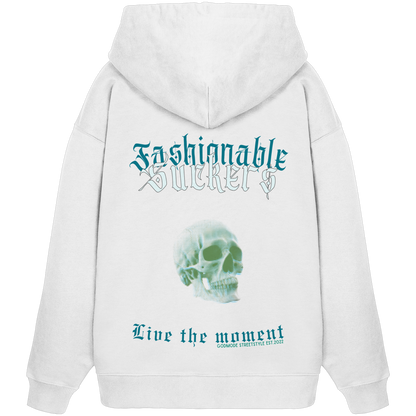 FS Live the moment - White Hoodie