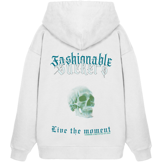 FS Live the moment - White Hoodie