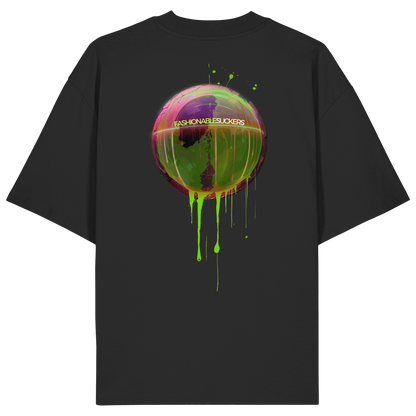 Dripping Art Black TShirt