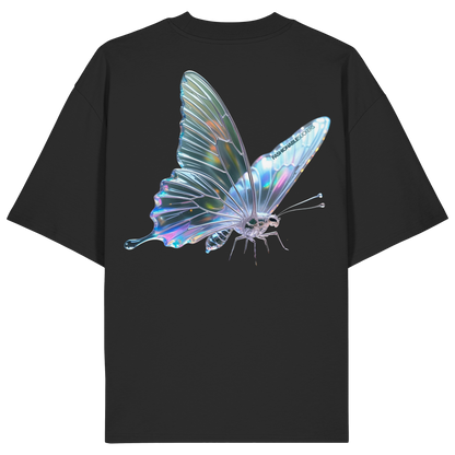 Butterfly Story Black T-Shirt