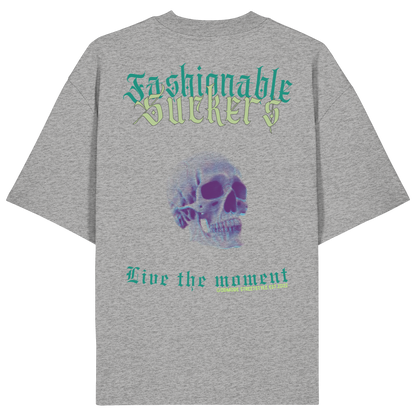 Live the moment Grey T-Shirt
