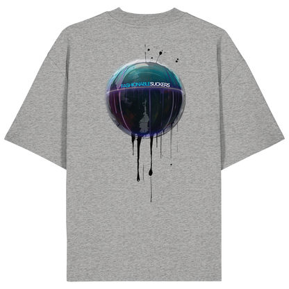 Dripping Art Grey TShirt