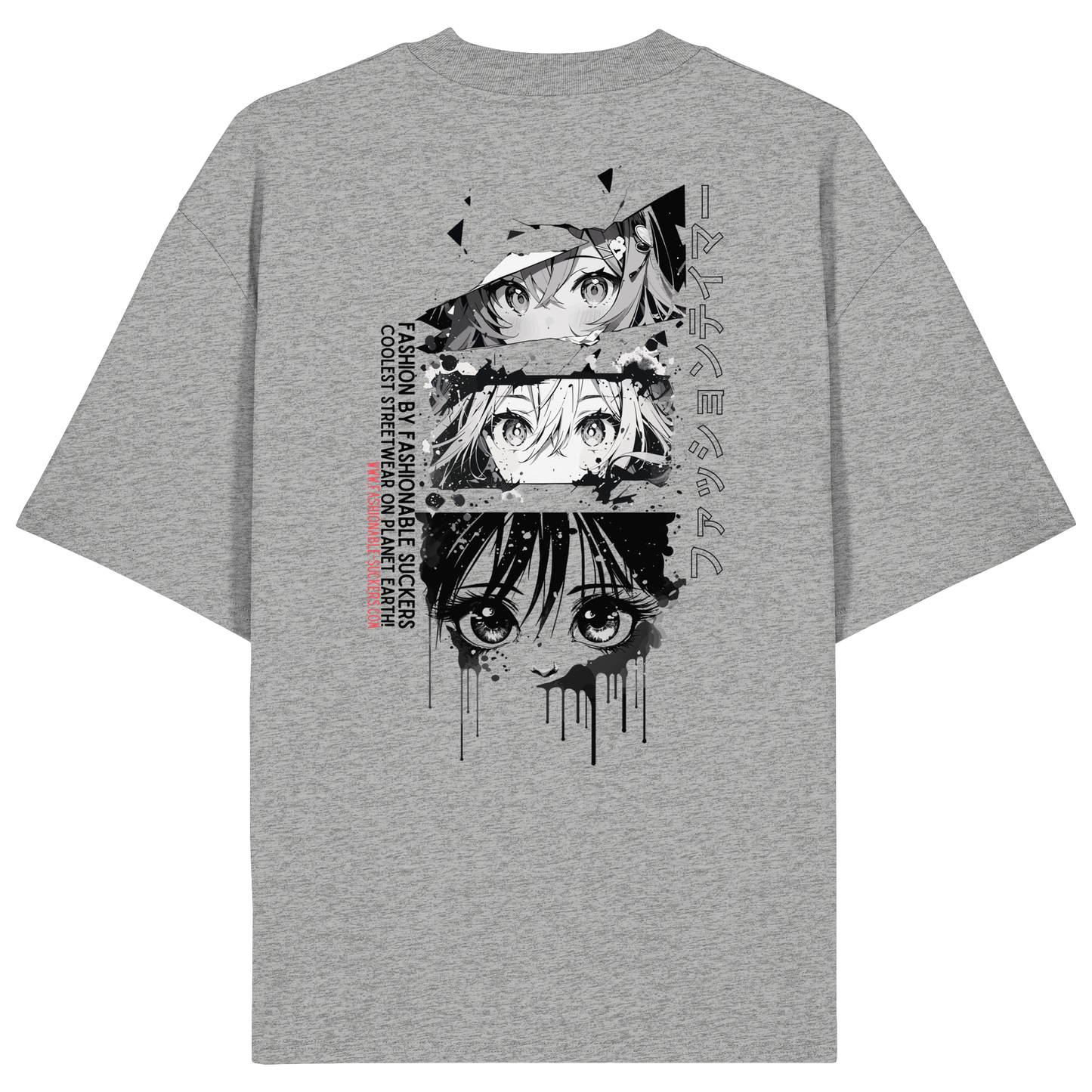 Manga Shot Grey TShirt