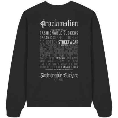 FS Signature 1.6 - Black Sweatshirt back print