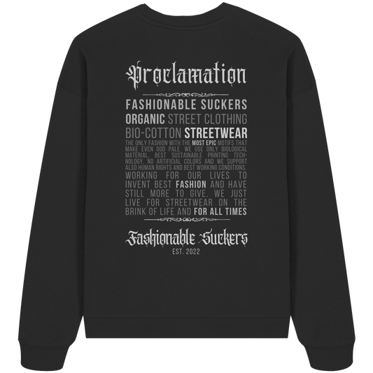 FS Signature 1.6 - Black Sweatshirt back print
