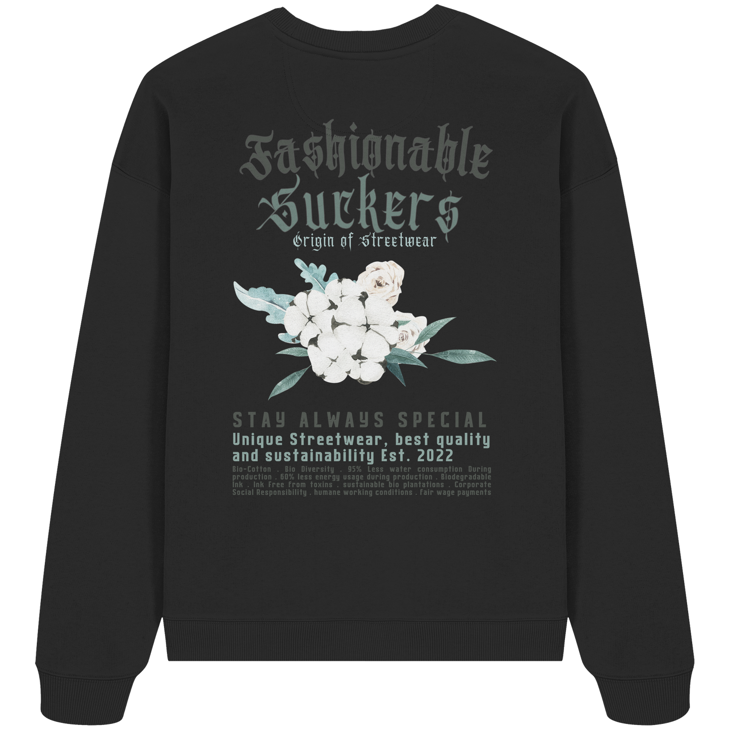 FS Signature 1.7 - Black Sweatshirt back print