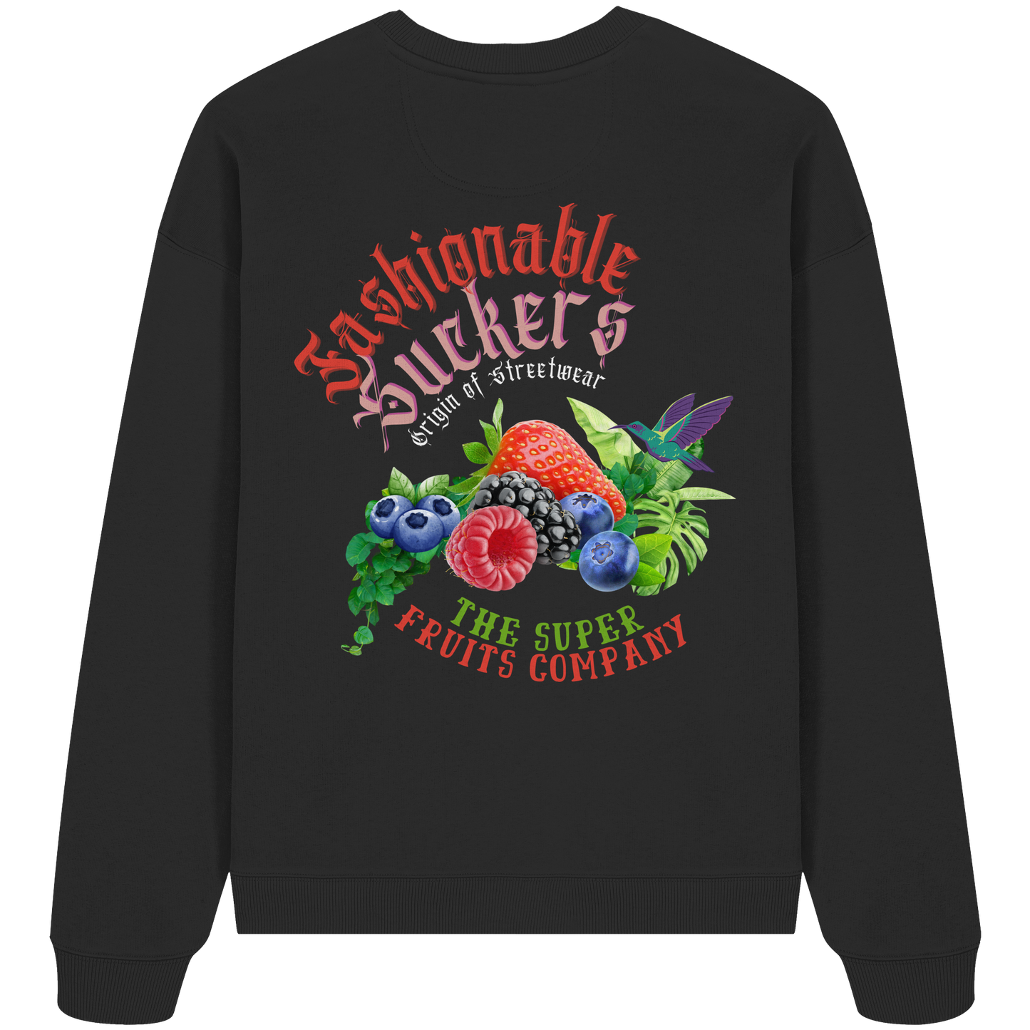 Super Fruit Company Black Sweatshirt