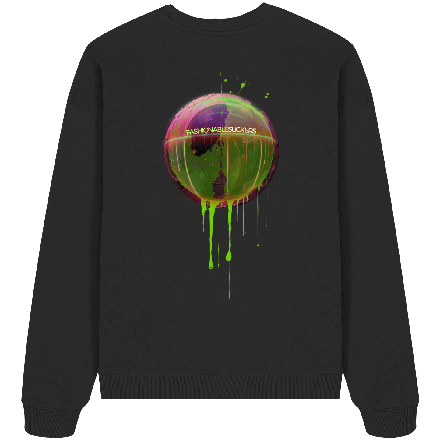 FS Dripping Art - Black Sweatshirt