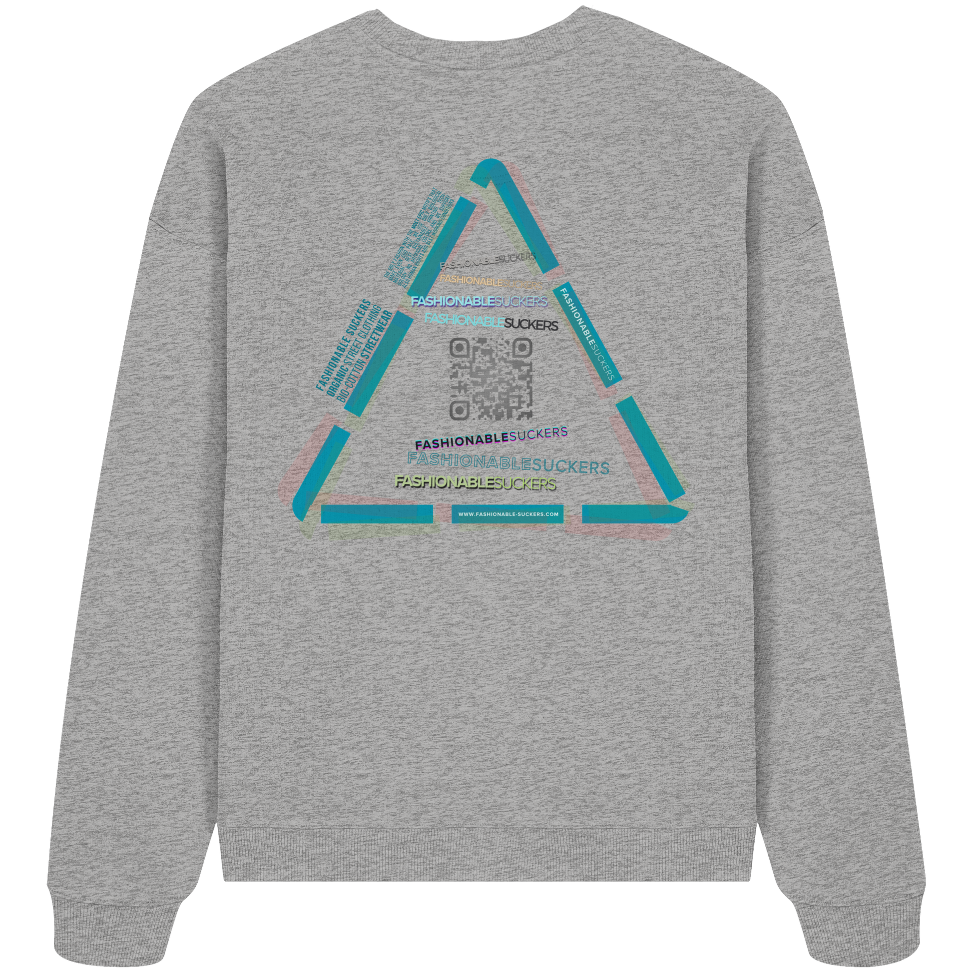 FS Signature 1.3 - White Sweatshirt back print
