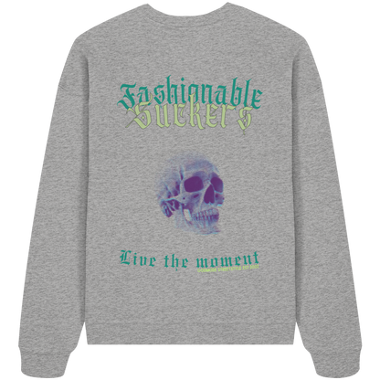 Live the moment gray sweatshirt
