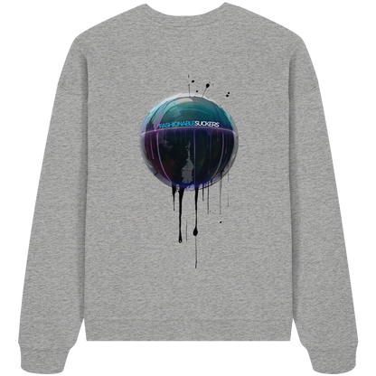 Dripping Art Grey Sweatshirt