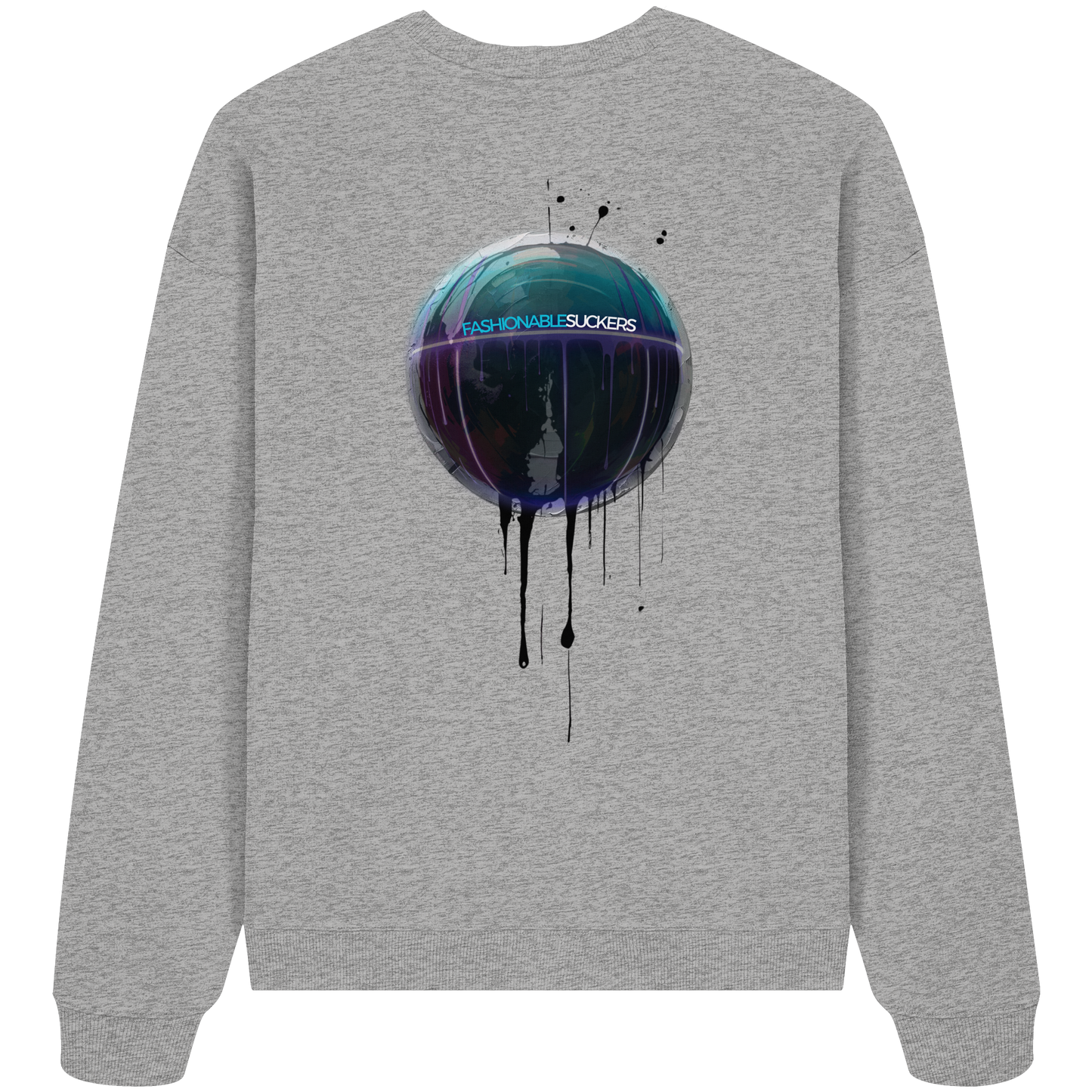 FS Dripping Art - Grey Sweatshirt