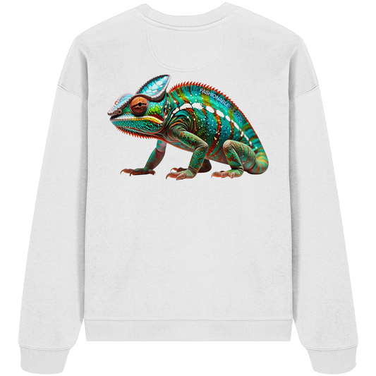 Chamäleon White Sweatshirt