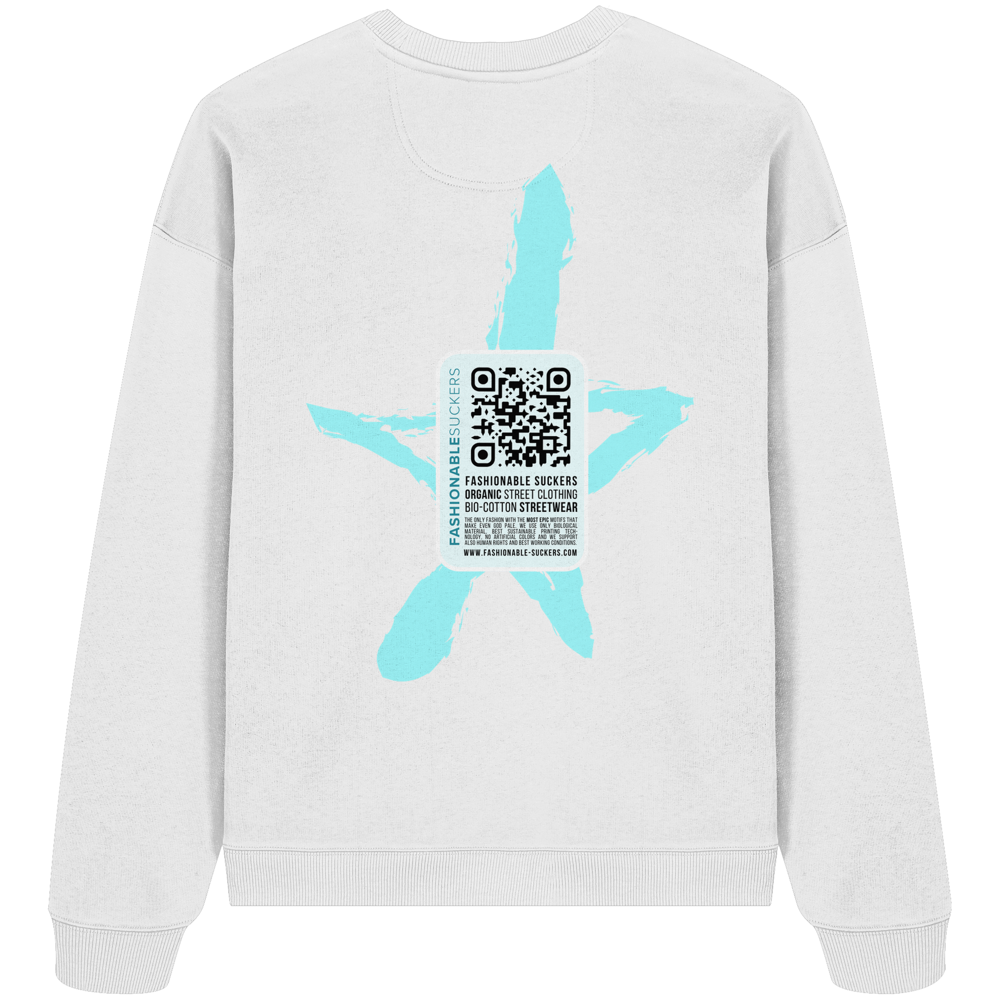 FS Signature 1.5 - White Sweatshirt back print