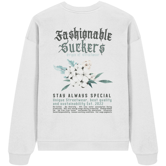 FS Signature 1.7 - White Sweatshirt back print