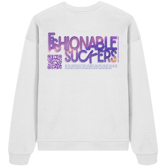 FS Signature 1.1 - White Sweatshirt back print