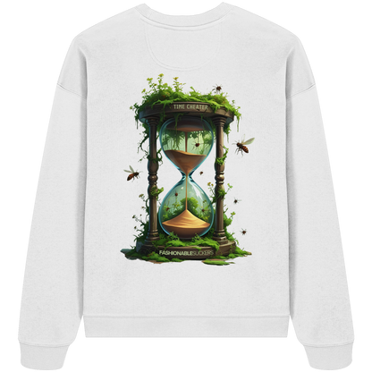 Time Cheater White Sweatshirt