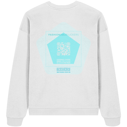 FS Signature 1.2 - White Sweatshirt back print