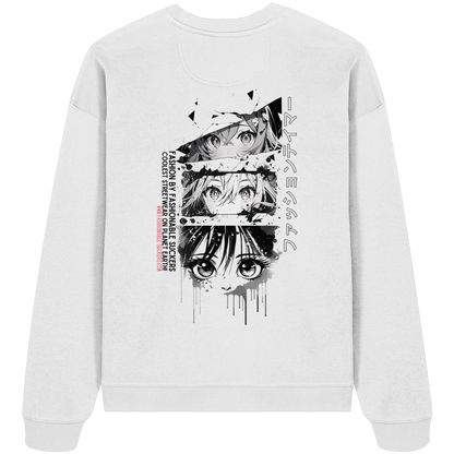 Manga Shot White Sweatshirt