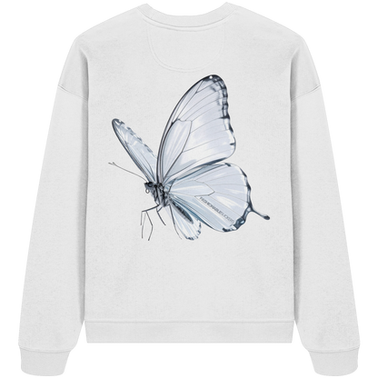 Through Glass White Sweatshirt