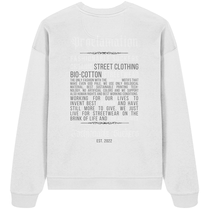 FS Signature 1.6 - Grey Sweatshirt back print