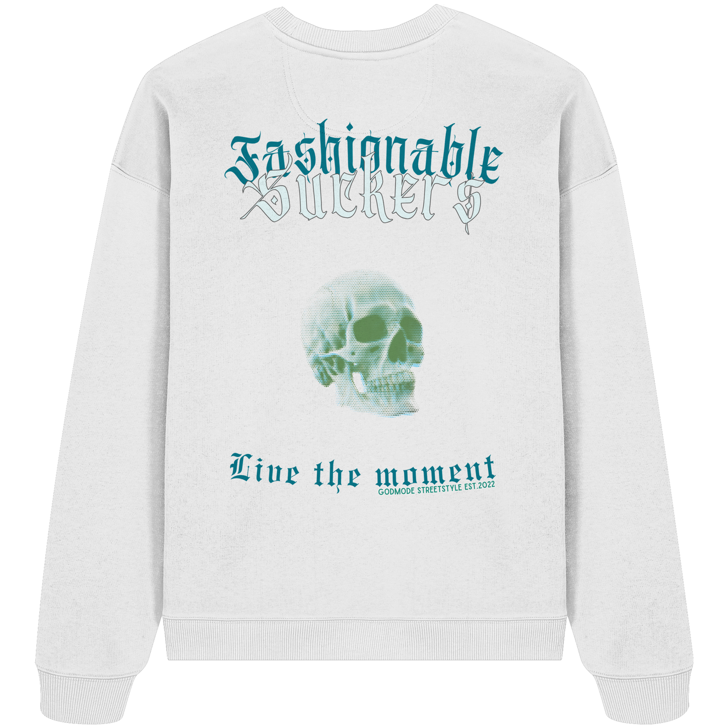 FS Live the moment - White Sweatshirt
