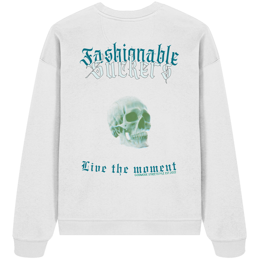 FS Live the moment - White Sweatshirt