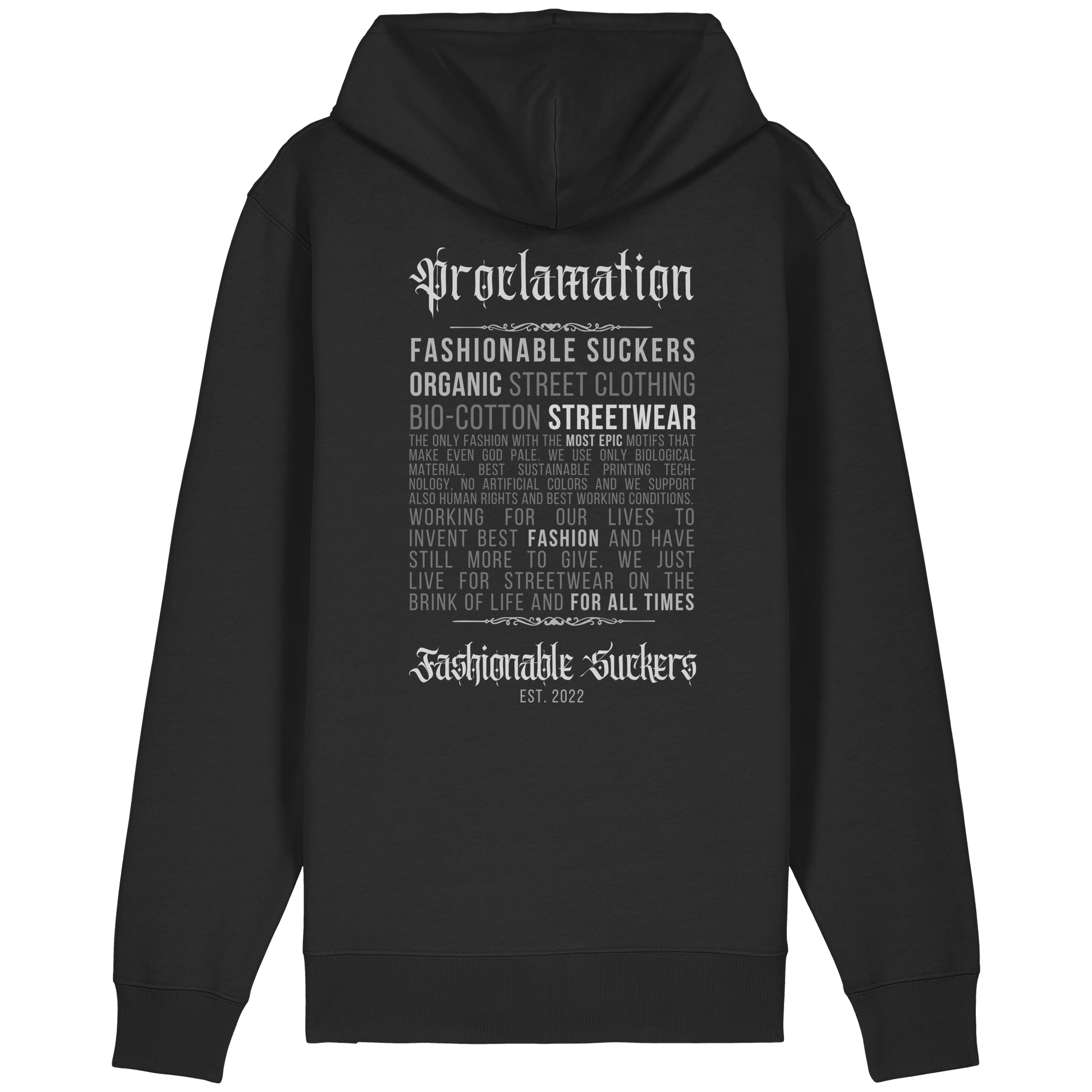 FS Signature 1.6 - Black Zipper back print