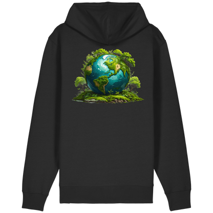 Mother Earth Black Zipper