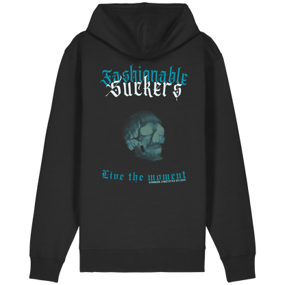 Live the moment Black Zipper