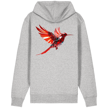 Message me Grey Zipper