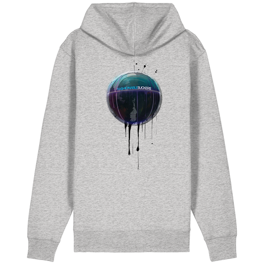 FS Dripping Art - Grey Zipper